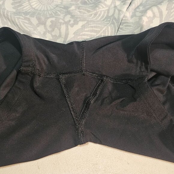 Lululemon Skort Womens 4 Gray Black Run Pace Setter Tennis Skirt Ruffled Tiered - Picture 9 of 10